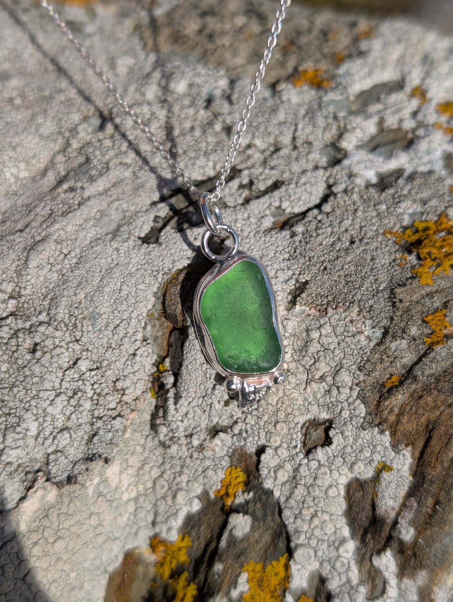 Green Organic Pendant