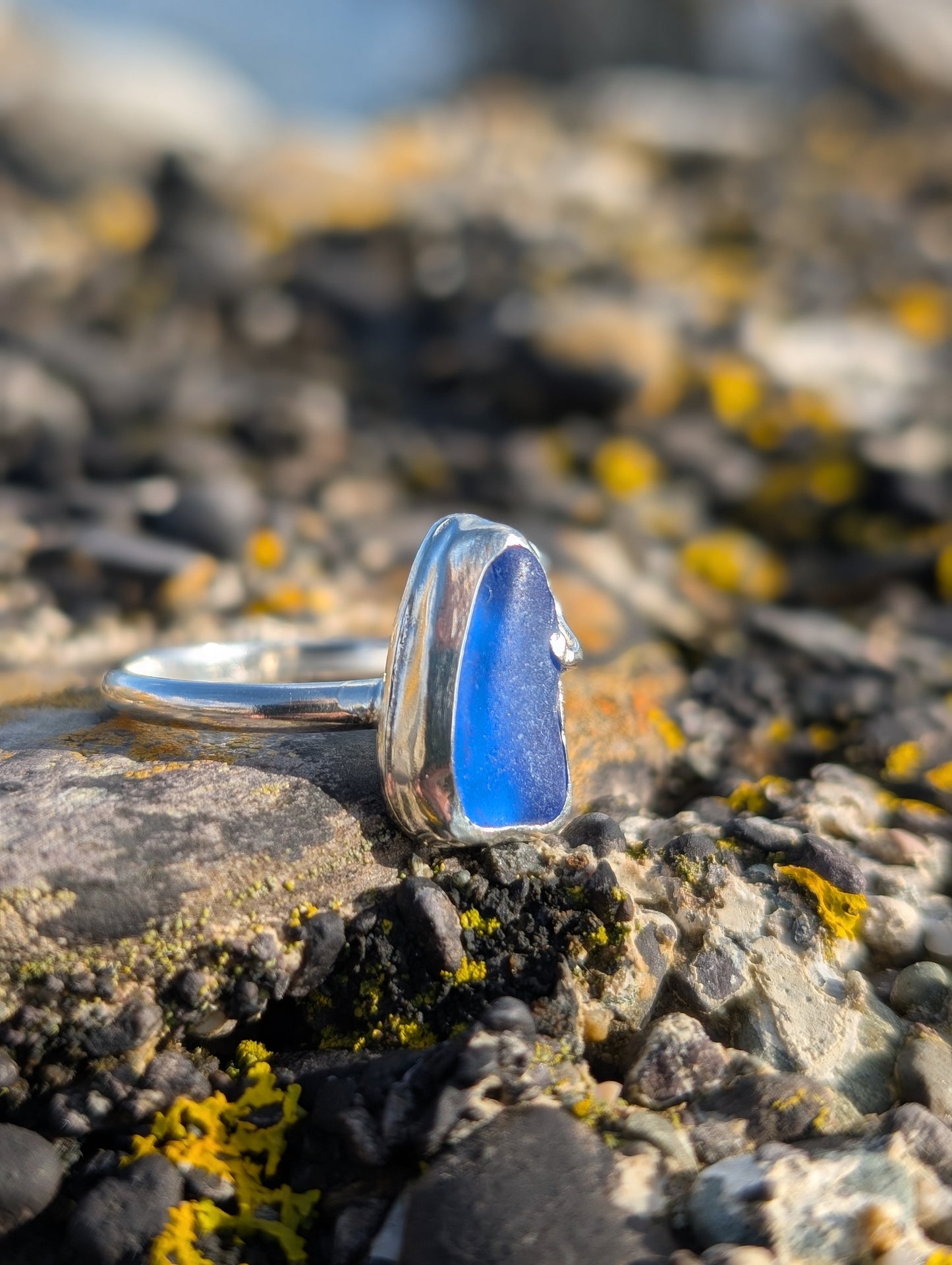 Royal Blue Organic Ring