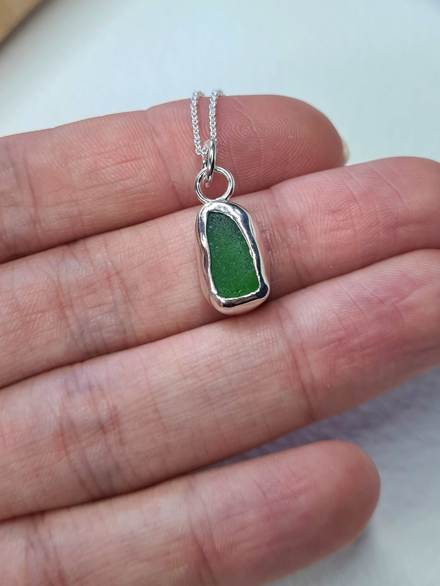 Vivid Green Necklace