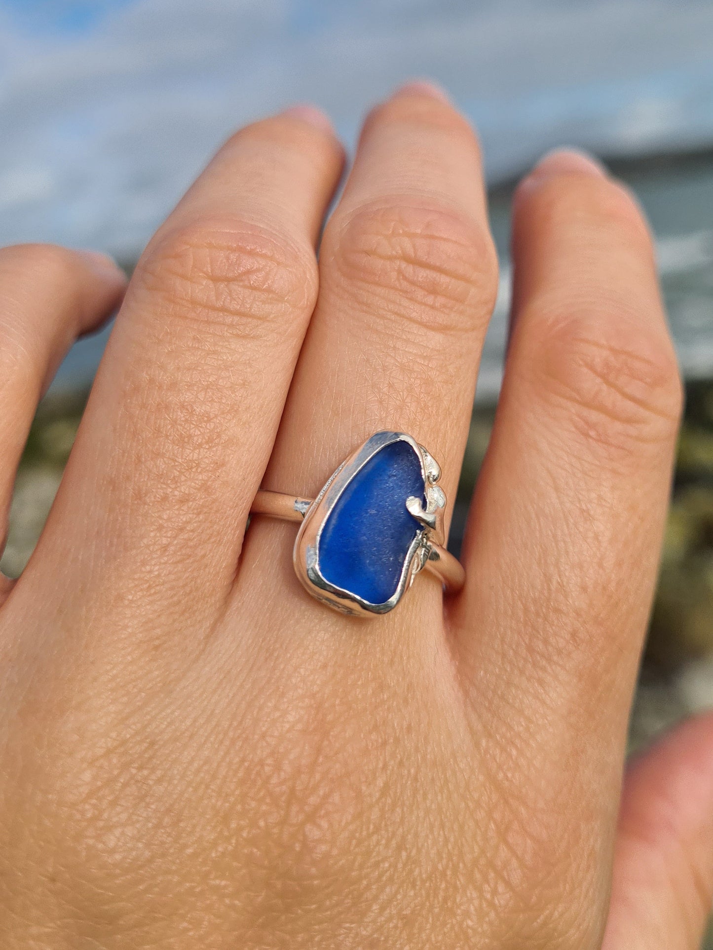 Royal Blue Organic Ring