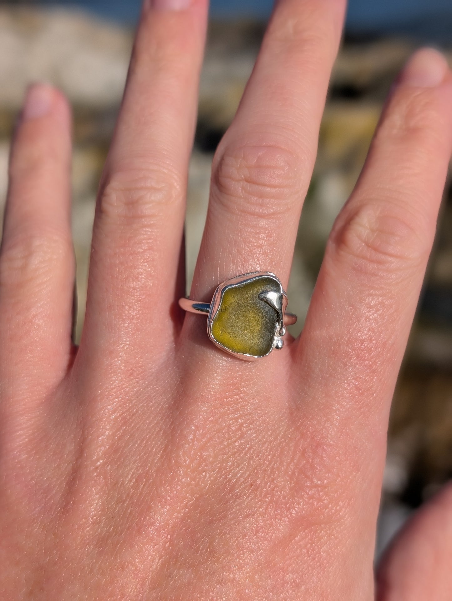 Olive Organic Ring