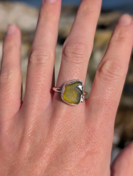 Olive Organic Ring