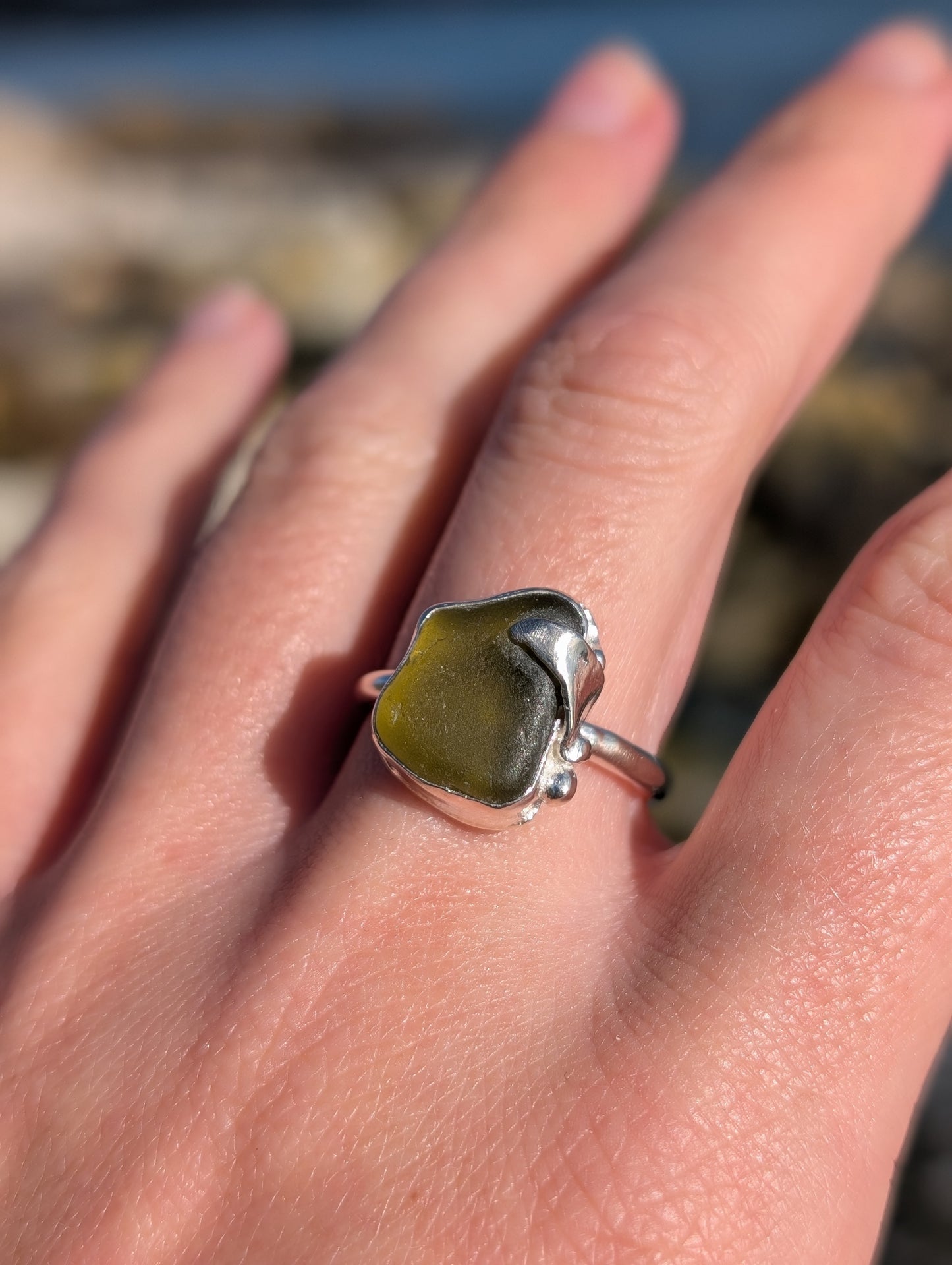 Olive Organic Ring