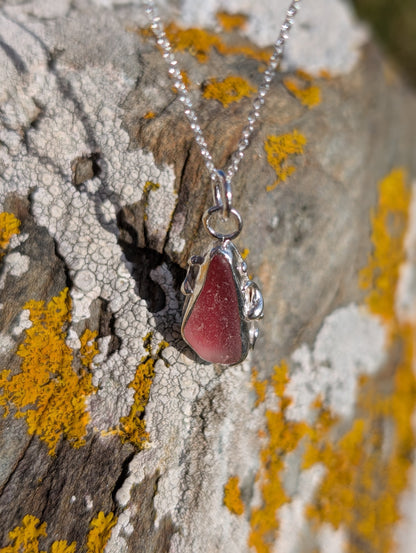 Pink Organic Pendant