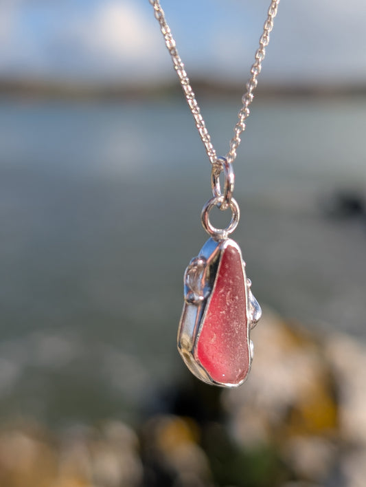 Pink Organic Pendant