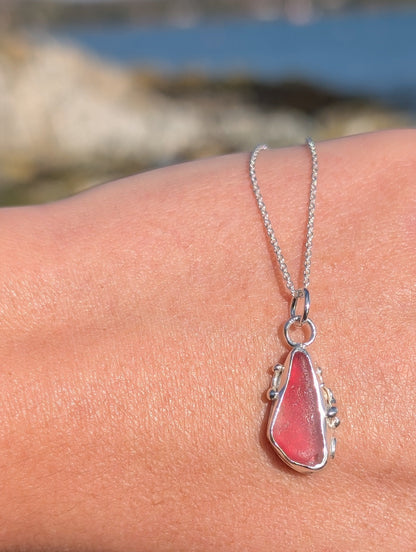 Pink Organic Pendant