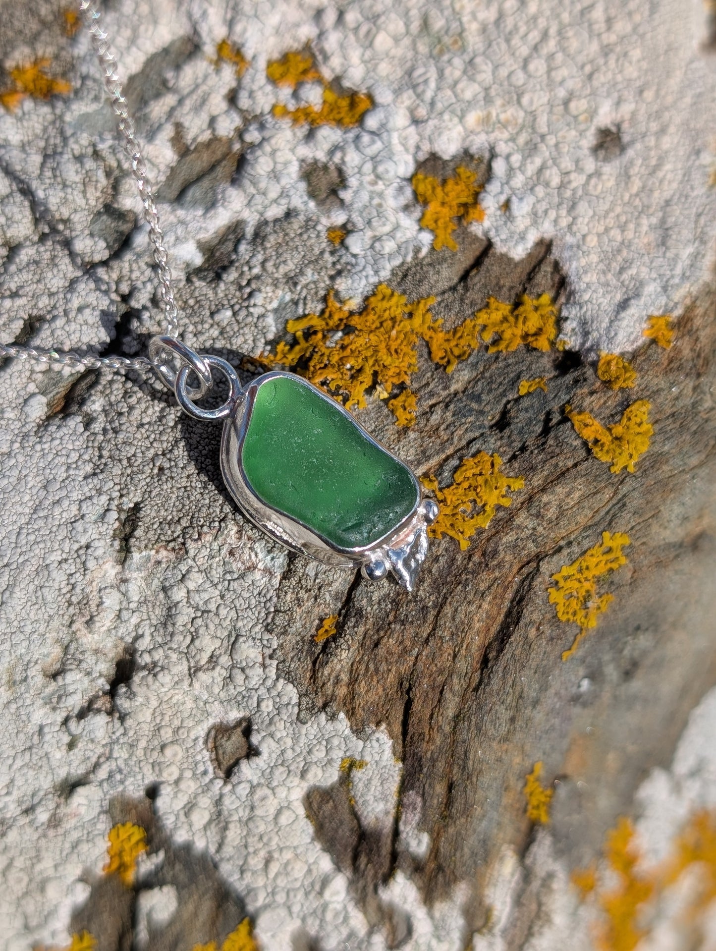 Green Organic Pendant