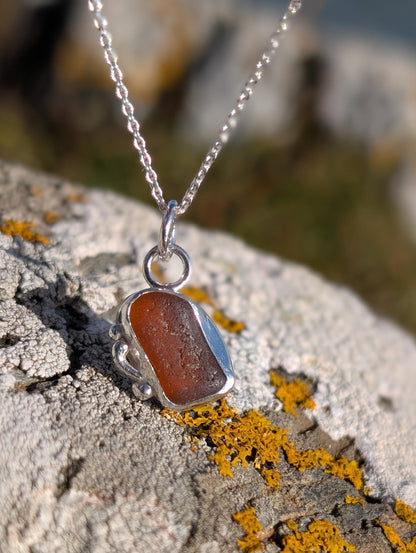 Amber Organic Pendant