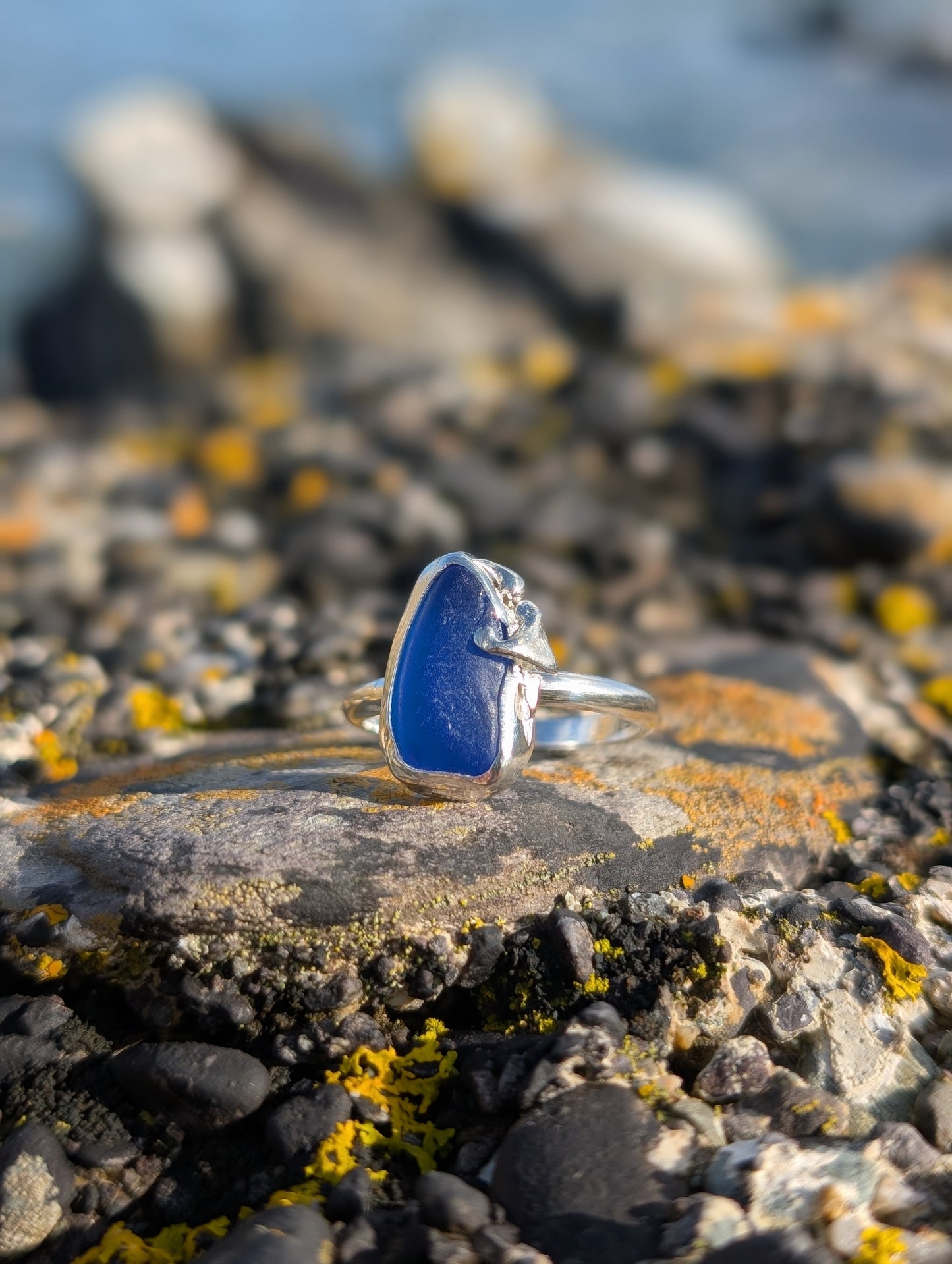 Royal Blue Organic Ring
