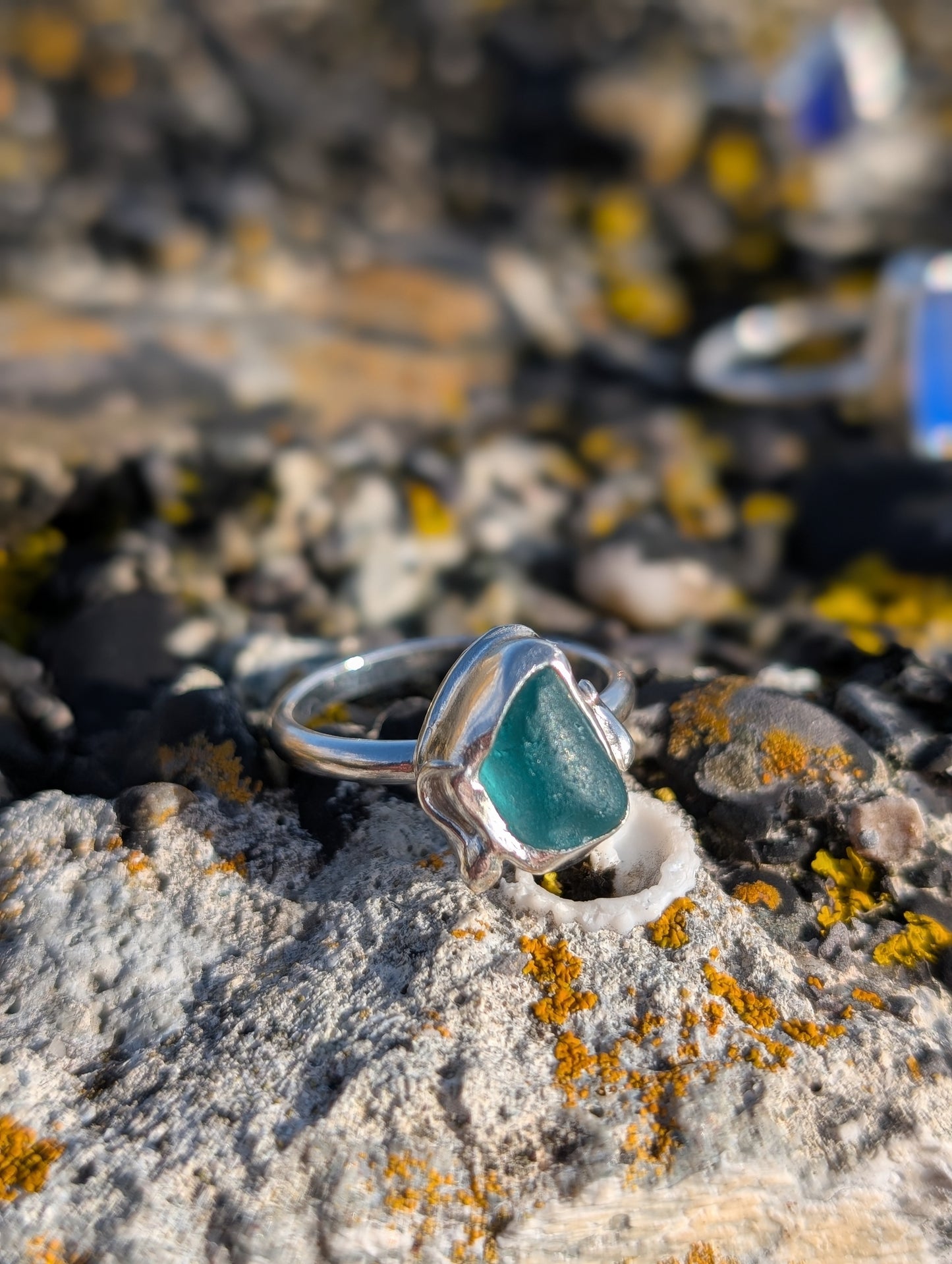 Turquoise Embellished Ring