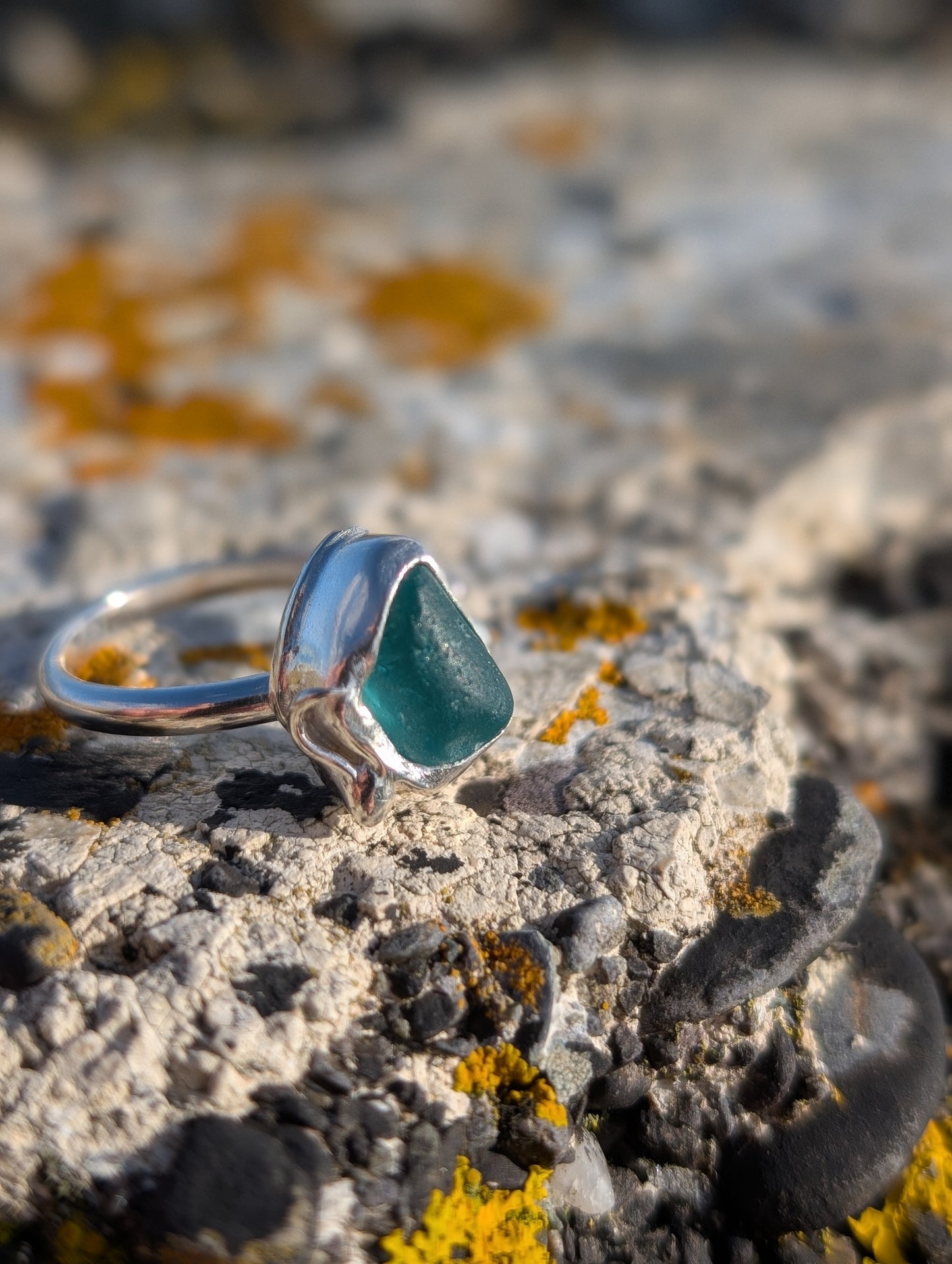 Turquoise Embellished Ring