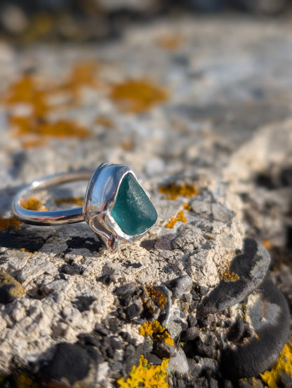 Turquoise Embellished Ring