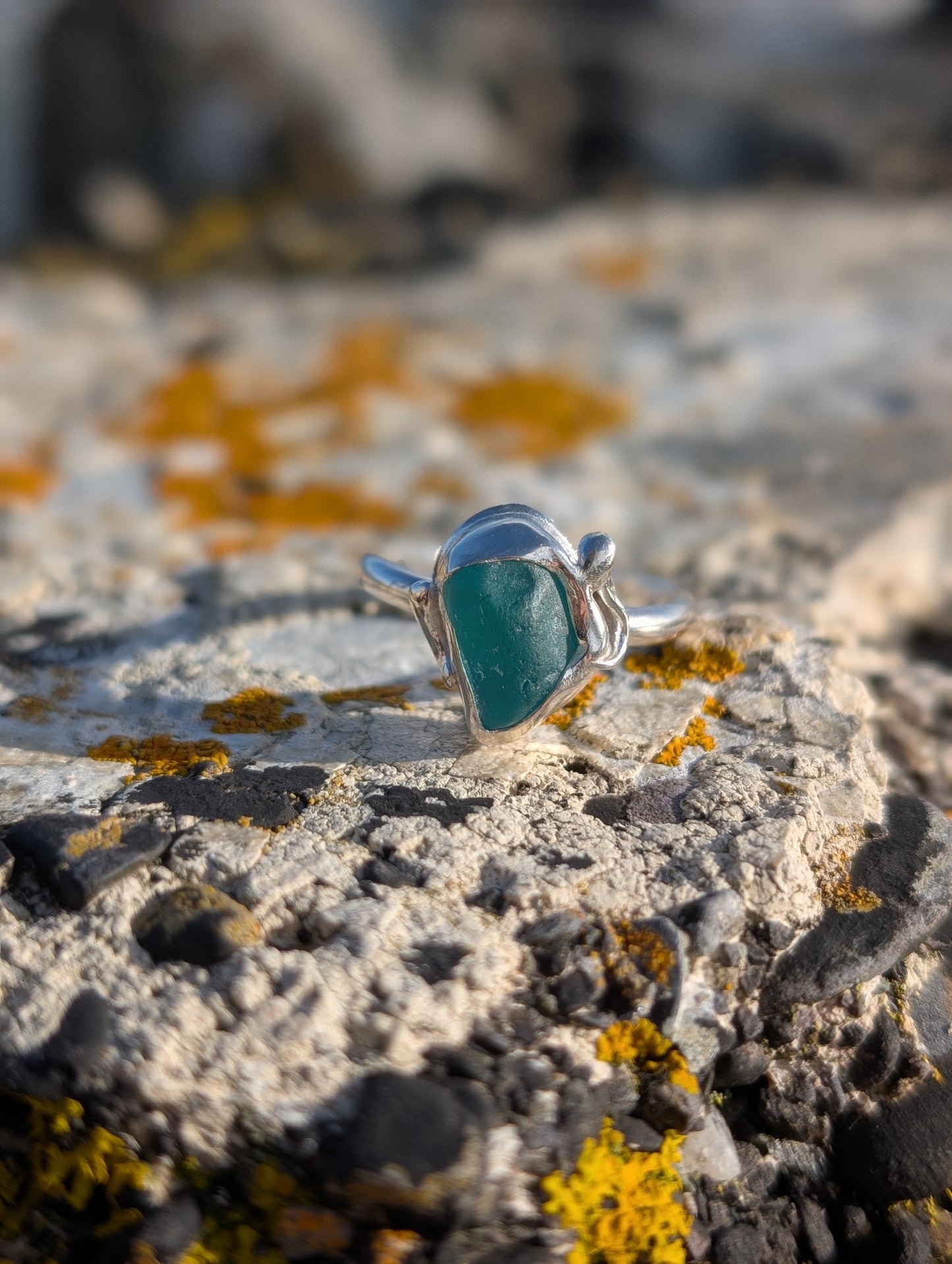 Turquoise Embellished Ring