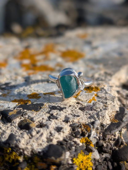 Turquoise Embellished Ring