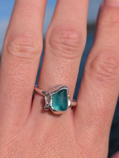 Turquoise Embellished Ring